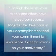 Make your dreams come true with the your dedication to your work, is inspirational for all your employees. Sample Employee Appreciation Messages For Years Of Service Awards