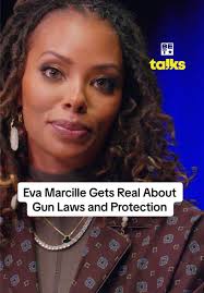 Eva Marcille and “Survival of the Thickest” star Michelle Buteau share...