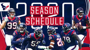 Browse our online application for mlb, nba, nfl, nhl, epl, or mls player contracts, salaries, transactions, and more. Houston Texans Announce 2020 Schedule