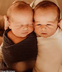 He married morgan beck, an american professional beach volleyball player, and model on october 7, 2012.together the pair is proud parents of four lovely children bode miller und morgan beck erwarten zwillinge im pool ertrunken. Meet Asher And Aksel Bode Miller And His Wife Morgan Finally Named Their Six Week Old Twin Boys Daily Mail Online