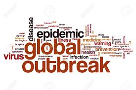 Global Outbreak Word Cloud Concept Stock Photo, Picture And ...