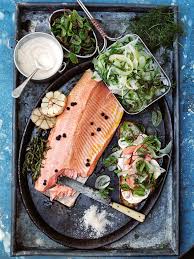 Tarragon And Juniper Olive Oil Confit Trout Trout Recipes Herb Salad Food