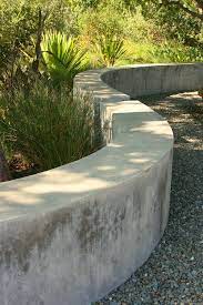 Smooth Retaining Wall Garden Retaining Wall Concrete Garden Concrete Retaining Walls
