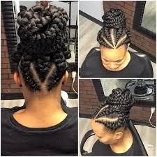 Twisting fulani braids into two buns is enough to look at a simple style from a new perspective. The Best Ghana Hair Braiding Designs For Special Events