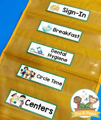 Check spelling or type a new query. Picture Schedule Cards For Preschool And Kindergarten