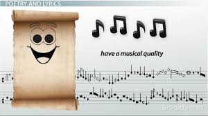 He said that my life is full of music. Lyric Poetry Definition Types Examples Video Lesson Transcript Study Com