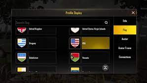 How To Change Your Avatar Avatar Frame And Flag In Pubg Mobile 2019 Plain Memory