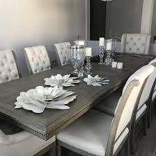 Marquesa Tufted Upholstered Side Chair In Ivory Dining Room Table Decor Modern Grey Dining Room Dining Room Design