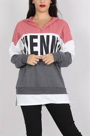 Yaka Fermuarli Bayan Sweat Tunik 369k 44 95 Tl Trend Giysen 2020 Moda Trendler Tunik