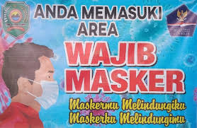 Ada tiga kriteria, menurut dinkes dki jakarta, yang membuat seseorang wajib memakai masker. Pemasangan Stiker Wajib Masker Website Desa Parakan