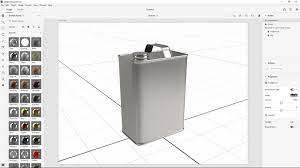 An adobe creative cloud subscription to use adobe dimension; Metal Tin Can 1 Gallon F Style 3d Model 15 Fbx Free3d