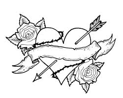 Cool skull and roses coloring pages. Valentine Coloring Pages Heart Coloring Pages Rose Coloring Pages Skull Coloring Pages