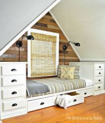 How To Make A Built In Bed Using Stock Kitchen Cabinets Built In Bed Flipping Furniture Upstairs Bedroom