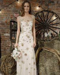 Embellished Wedding Dresses For The Bride Who Wants To Make An Entrance Spring 2017 Wedding Dresses Wedding Dresses Unique Embellished Wedding Dress