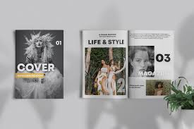 Magazine Cover Papers Free Mockup In 2020 Mockup Free Psd Free Mockup Psd Template Free