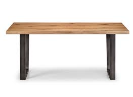 This is what gives it a (dining tables) the first dining tables of which survivors remain are the type known as refectory tables. Julian Bowen Brooklyn Solid Oak And Metal Dining Table From The Bed Station