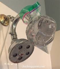 Shower heads start to look chalky and grubby after a while due to a buildup of limescale. How To Clean A Shower Head And When To Buy A New One Hometalk