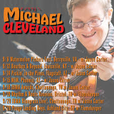 Lots of shows this month with Jason Carter and my band Flamekeeper  including IBMA Bluegrass Live! It's going to be a great month!!