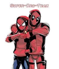 Resultado De Imagen Para Deadpool Anime Deadpool X Spiderman Spideypool Dedpool Desenho