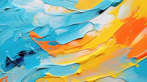 Hand Drawn Acrylic Abstract Art