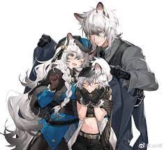 Silverash, president of karlan trade co., ltd, has signed the contract with rhodes island and is ready to join the field. Pin By Mike84417 On Arknights Anime Siblings Cute Anime Character Anime