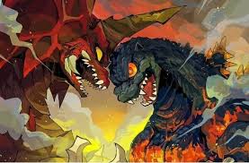 Burning Godzilla vs Destoroyah | Godzilla wallpaper, Godzilla vs destroyah,  Godzilla comics