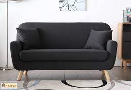 Canapé 2 places 150 cm. Canape Scandinave En Tissu 2 Places Jade 150 Cm Pls Couleurs Meuble Maison Canape 2 Places Canape Scandinave