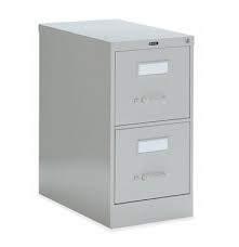 You must have 1/2 of frame to attach the bar to. Global 2 Drawer 25 Deep Vertical File Cabinet Letter