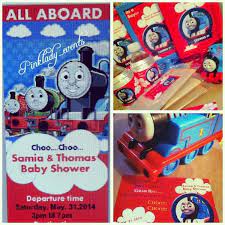 Thomas The Train Baby Shower By Pinklady Events Train Baby Shower Baby Shower Baby