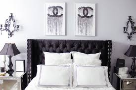 Black White Bedroom Decor Reveal In 2020 White And Silver Bedroom Black White Bedrooms White Bedroom Decor