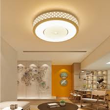 Dining room lighting ideas tip. 18w Modern Minimalist Round Living Room Lamp Dining Room Bedroom Highlight Chip White Light Led Ceiling Light Diameter 30cm Alexnld Com