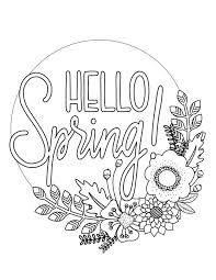 27 Elegant Image Of Coloring Pages Spring Albanysinsanity Com Spring Coloring Sheets Spring Coloring Pages Easter Coloring Pages