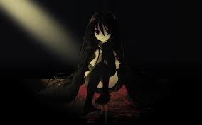 Image of dark anime wallpapers wallpaper cave. Dark Anime Girl Wallpapers Top Free Dark Anime Girl Backgrounds Wallpaperaccess