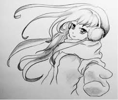 Drawing anime clothing is not an easy task by no means. Learn How To Draw A Cute Anime Girl In A Winter Jacket Mai On