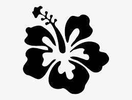 Hibiscus Clipart Aloha Black And White Hibiscus Flower Clip Art Free Transparent Clipart Clipartkey Flower clipart black and white. white hibiscus flower clip art
