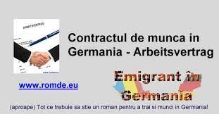 Dacă esti șofer de tir, trebuie să cunoști asta! Emigrant In Germania 4 3 Contractul De MuncÄƒ In Germania Arbeitsvertrag