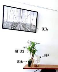 ikea ニトリでおしゃれに大変身 格上げ小物はコレ ニトリ ピクチャーレール 部屋 おしゃれ