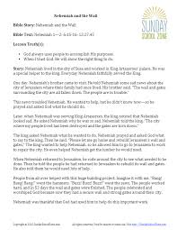 Only true fans will be able to answer all 50 halloween trivia questions correctly. Nehemiah And The Wall Story Summary Children S Bible Activities Sunday School Activities For Kids