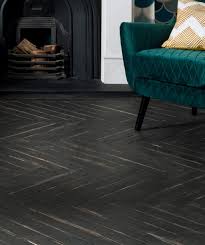 Dartrey Black Tile Flooring Wood Tile Floors Black Floor Tiles
