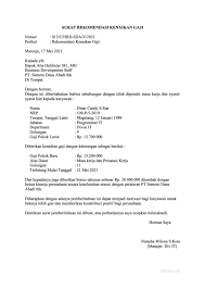 Berikut ini contoh surat pengantar permohonan kenaikan gaji berkala bagi pns dari kepala sekolah yang untuk selanjutkan disampaikan ke dinas pendidikan dan kebudayaan kabupaten/kota. Contoh Surat Permohonan Kenaikan Gaji Bagi Karyawan Dan Pegawai Matamu