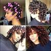Side Part Medium Length Black Hairstyles
