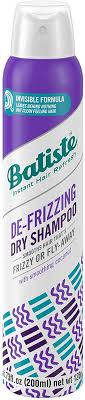 Best products for dry winter hair: Batiste Dry Shampoo De Frizzing Hair Benefits Smooths Frizzy Flyaway Hair No Rinse Spray To Refresh Hair In Between Washes 200ml Buy Online In Grenada At Grenada Desertcart Com Productid 112540033