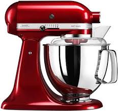 The food processor attachment simply attaches to the hub of your stand mixer to slice, shred and julienne your favorite fruits, vegetables and hard cheeses. Kitchenaid Robot Artisan 5ksm175 Metallic Red Food Processor Alzashop Com