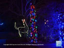 Attraction Of The Week Phoenix Zoo Lights Top Ten Travel Blog Zoo Lights Holiday Holiday Lights