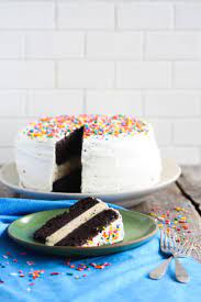 Classic Chocolate Vanilla Ice Cream Cake Eat Live Run Recipe Ice Cream Cake Cream Cake Layered Ice Cream Cake