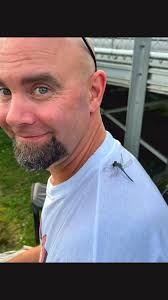 A huge Tom with a hen in our backyard today.