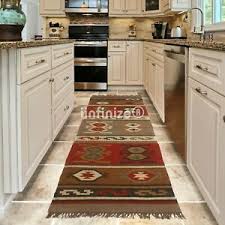2.5x8 ft wool jute runner large area