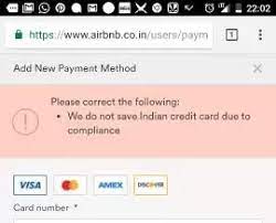 Airbnb app add credit card. What Payment Methods Airbnb Accepts In India Quora