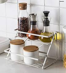 Omg the kitchen is as clean as new and i love cooking and washing dishes ever since. Buy Stainless Steel Kitchen Storage Rack 11 X 7 2 Inches By Jvs Online Kitchen Storage Racks Kitchen Racks Discontinued Pepperfry Product