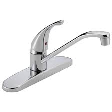 Delta magnatite docking will keep the sprayer firmly in place while you work. P110lf Single Handle Kitchen Faucet